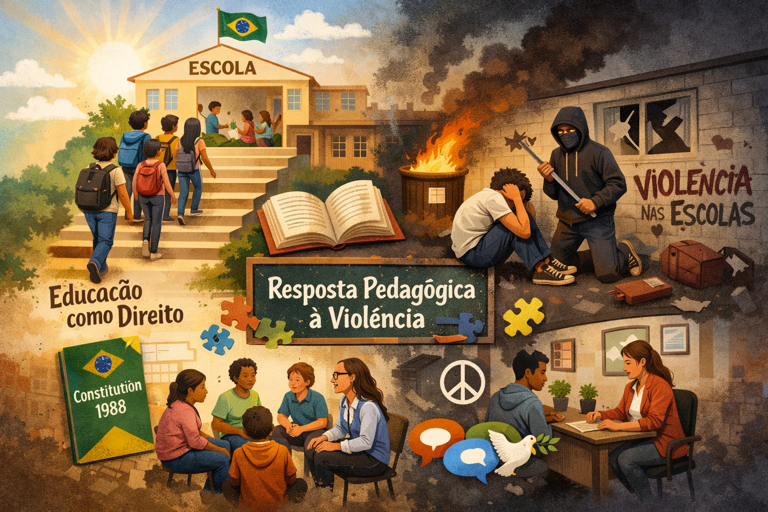 Ensino e Práxis Dialógica na EPT: Uma resposta à violência escolar e à promoção da paz escolar